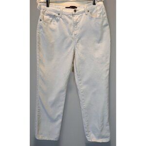 Gloria Vanderbilt Amanda Jeans‎ White womens size 10P short